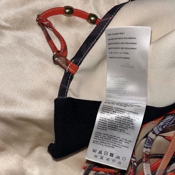 Bebe earthy colored fringe crop top size extra small. Great idea for costume! - Picture 10 of 12